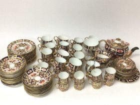 Large collection of Royal Crown Derby Imari pattern tea wares