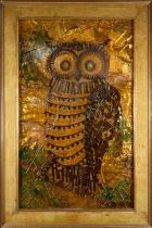 *Angus McBean (1904-1990), mixed media, ‘Rubbish owl’,
