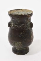 Early Chinese bronze pot