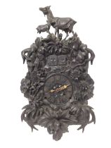 Late 19th/early 20th century Black Forest carved cuckoo clock
