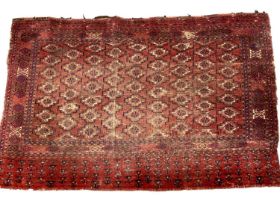 Small Persian rug and three various others