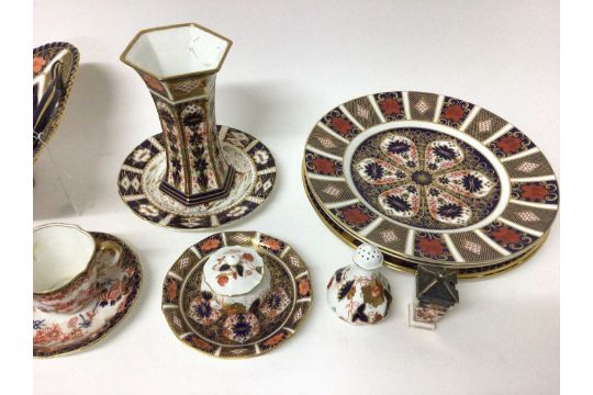 Group of Royal Crown Derby and other Imari pattern china, including pattern number 1128 - Image 3 of 5