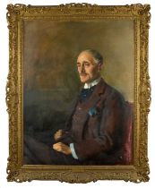 *Oswald Birley (1880-1952), oil on canvas, portrait of Francis Alexander Johnston Esq., 107cm x 81cm