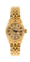 Ladies Rolex 18ct gold Oyster Perpetual Datejust wristwatch