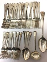 Silver James Dixon & Sons flatware