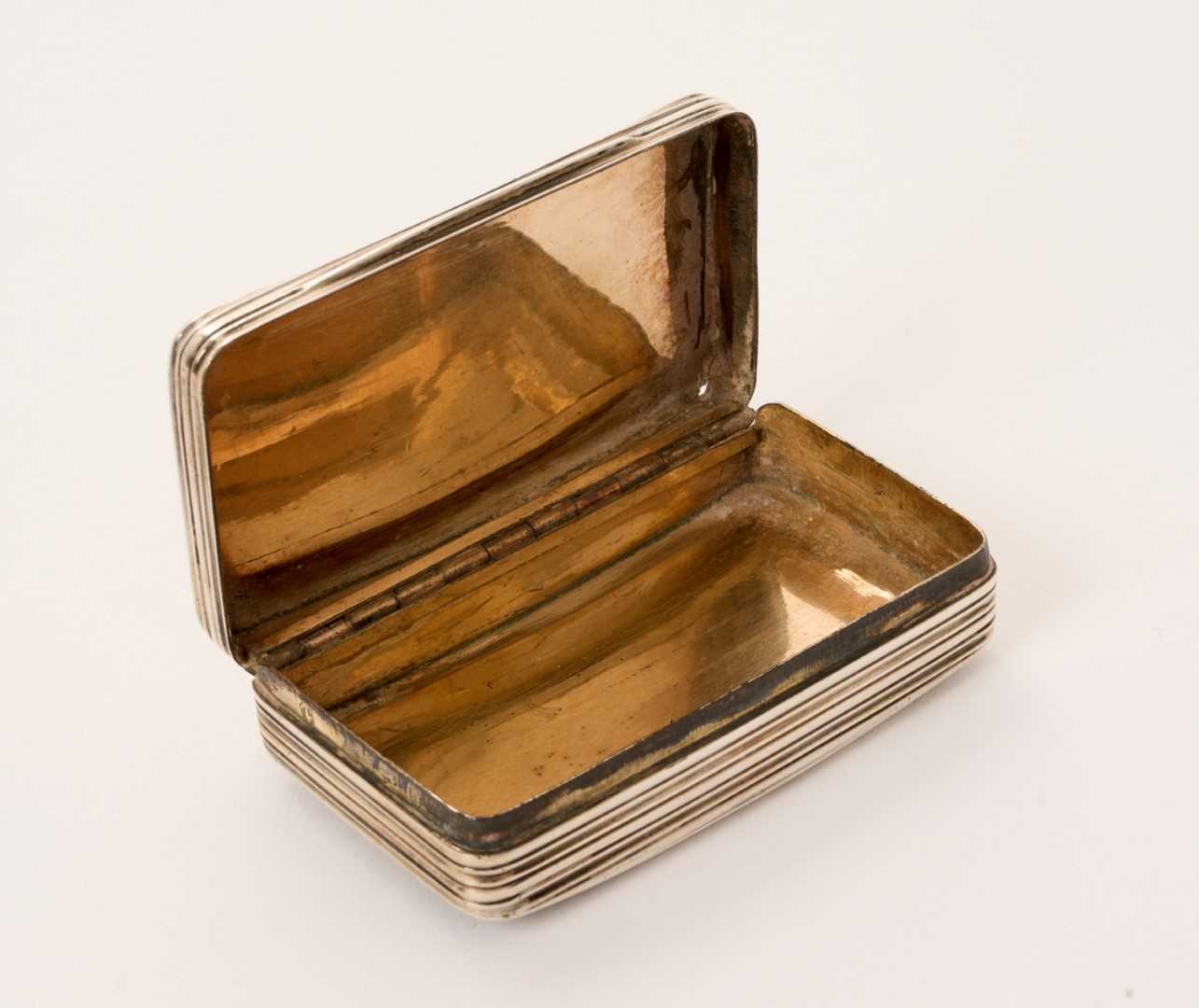 George III silver snuff box - Image 3 of 3
