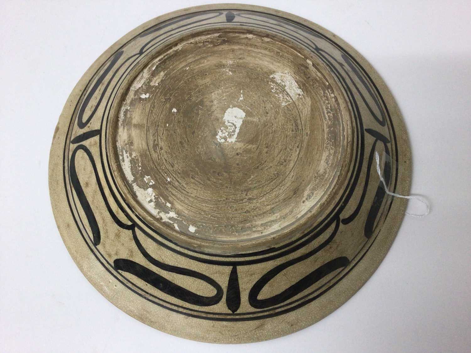 Antique, possibly 15th/16th century, Thai Kalong bowl with crow motif decoration - Image 2 of 2