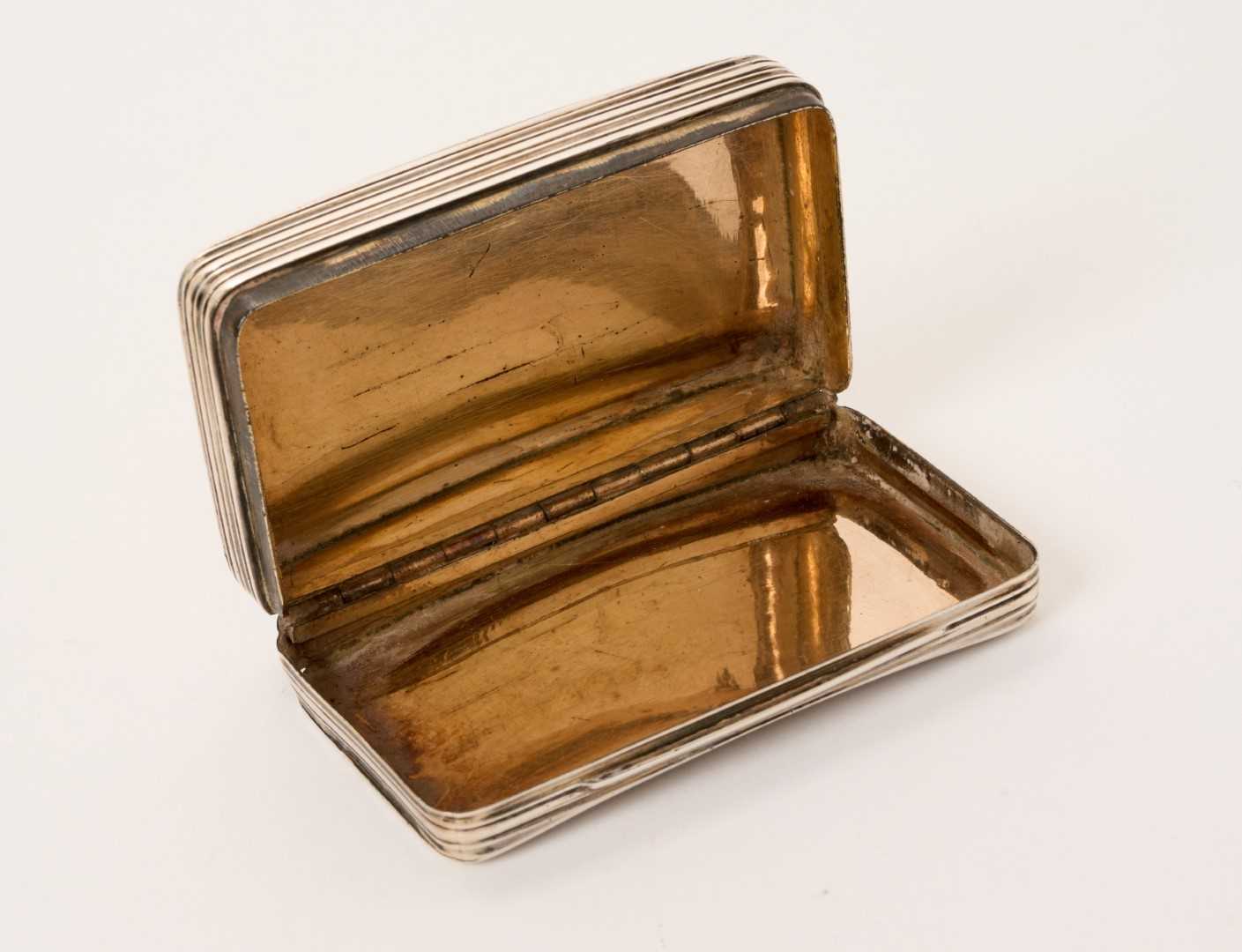 George III silver snuff box - Image 2 of 3