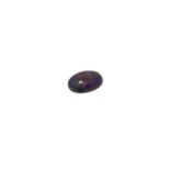 Unmounted black opal cabochon