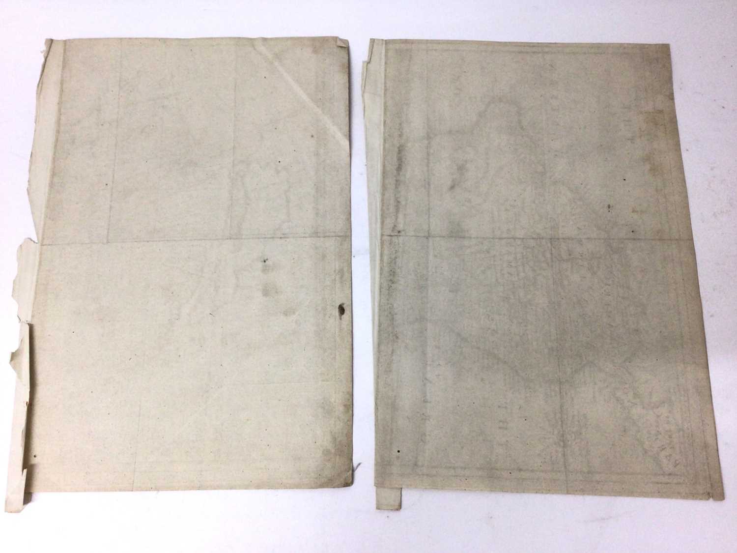 R W Seale, 18th century engraved map of North America and West Indies and another - Image 3 of 3