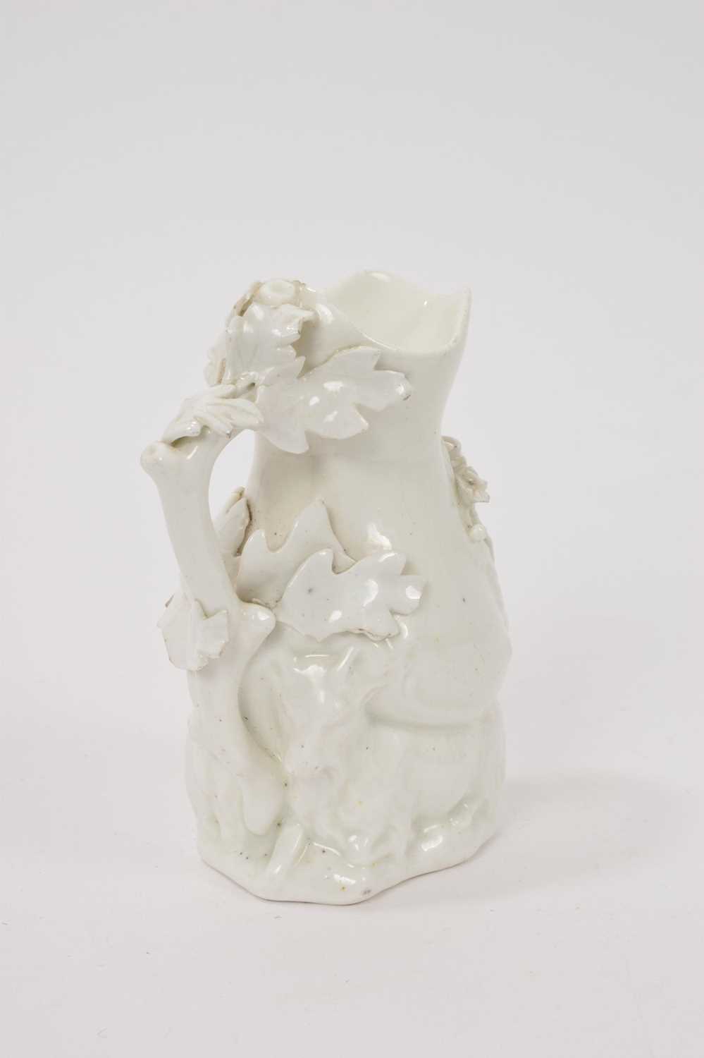 Goat and bee milk jug, Chelsea style - Image 3 of 5