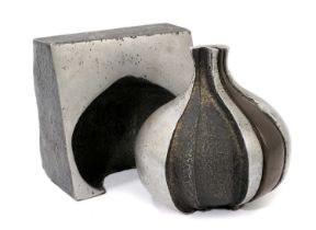 Jonathan Clarke (b.1961) aluminium sculpture, Onion