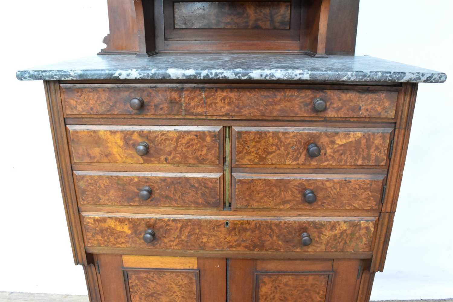 Late Victorian mahogany dentist's cabinet - Image 5 of 14