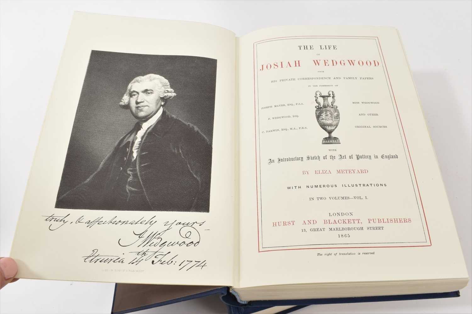 Meteyard, The Life of Joshua Wedgwood, 2 vols, in slip case - Image 3 of 3