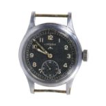 Second World War Lemania ‘Dirty Dozen’ military wristwatch