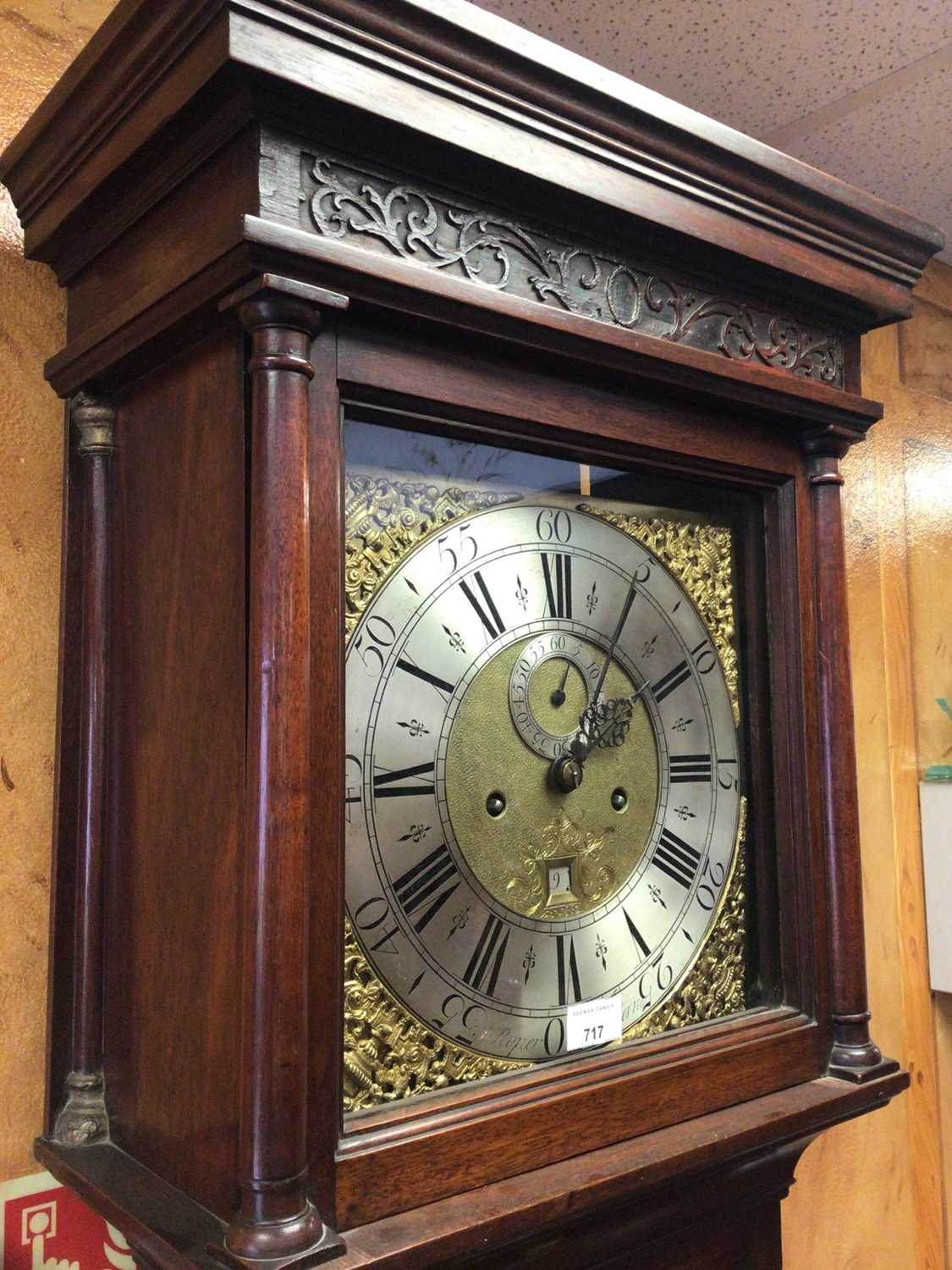 Mid 18th century 8 day longcase clock by Samuel Roper, Crewkerne - Image 2 of 7