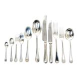 Mappin and Webb eight place silver table service