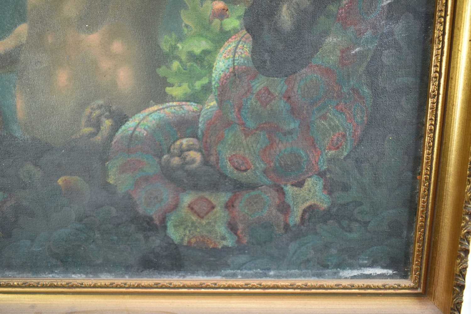 *Ernest Wallcousins (1883-1976) oil on canvas - Fantasy, titled to artist's label verso - Image 3 of 18