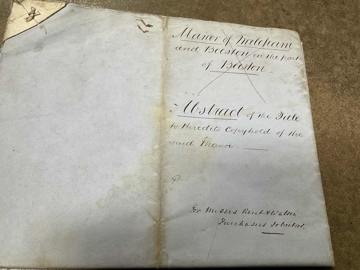 Large collection of indentures on vellum and paper, 17th century and later - Image 21 of 77