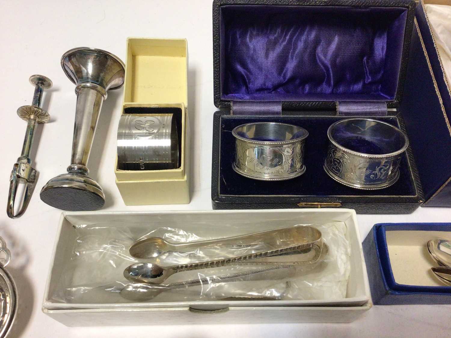 Selection of miscellaneous 20th century silver - Image 5 of 6
