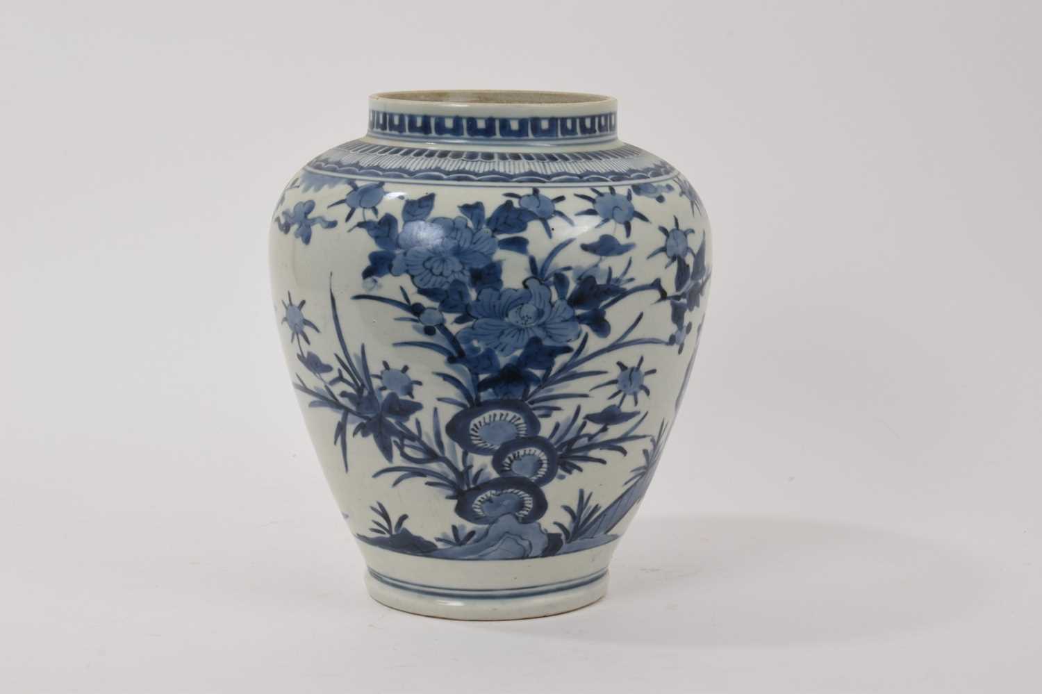 Antique Japanese Arita porcelain vase - Image 4 of 6