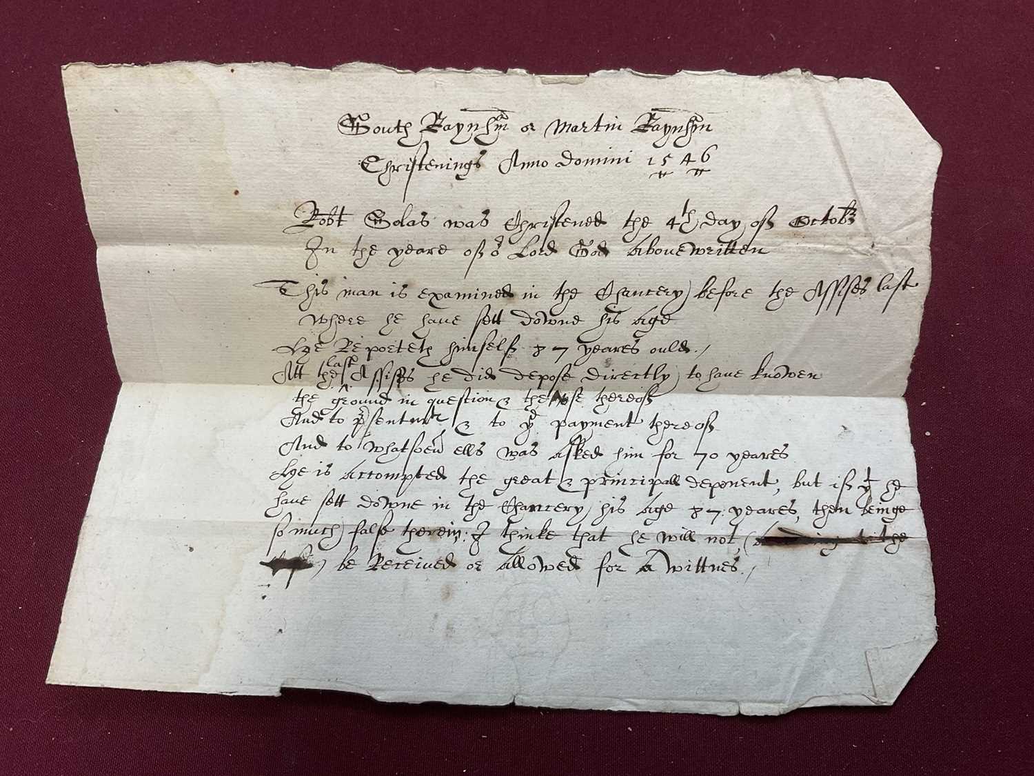 Of Norfolk and Sir Edward Coke (1552-1634) interest: Large archive of indentures on vellum and paper - Image 55 of 73