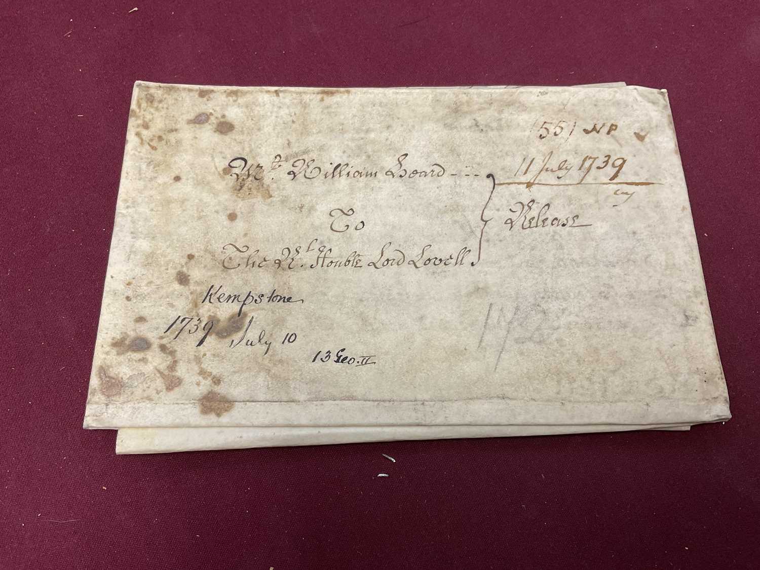 Large collection of indentures on vellum and paper, 17th century and later - Image 38 of 77