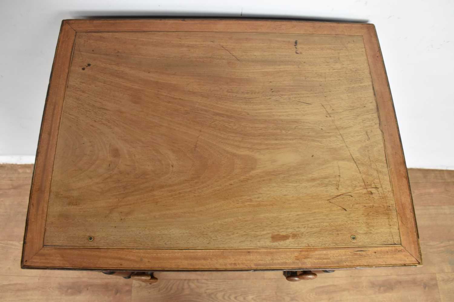 Regency mahogany work table - Image 4 of 9