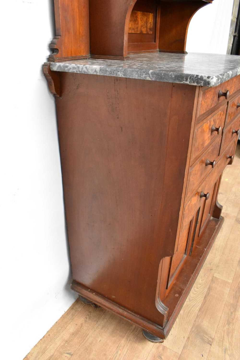 Late Victorian mahogany dentist's cabinet - Image 9 of 14