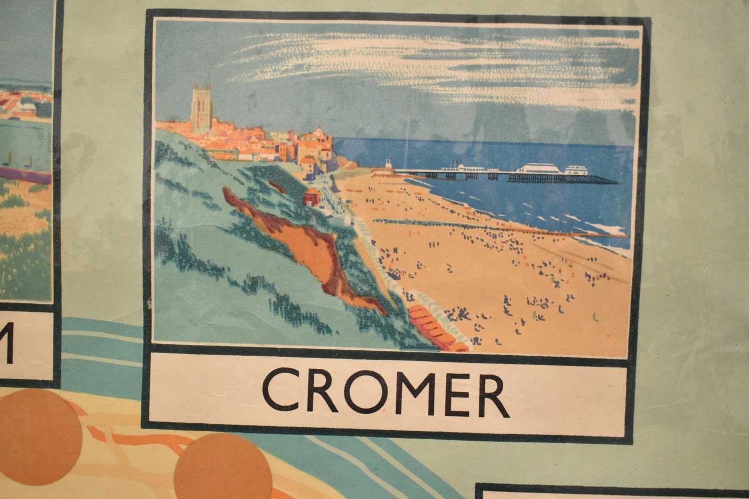 Lance Cattermole (1898-1992) vintage travel poster for Norfolk "Britains Finest County", published b - Image 16 of 19