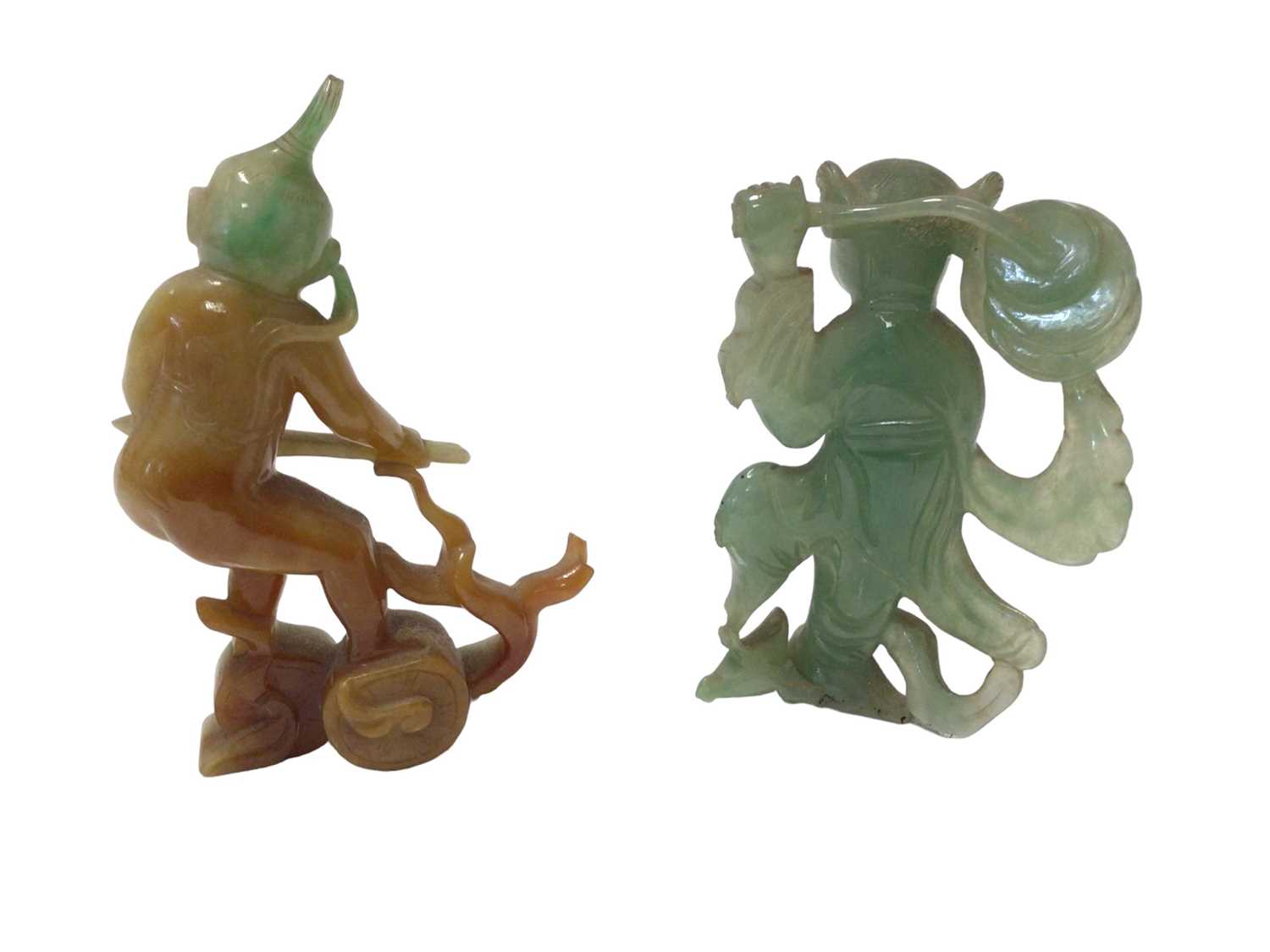 Group of Chinese jade and hardstone carvings - Image 3 of 15