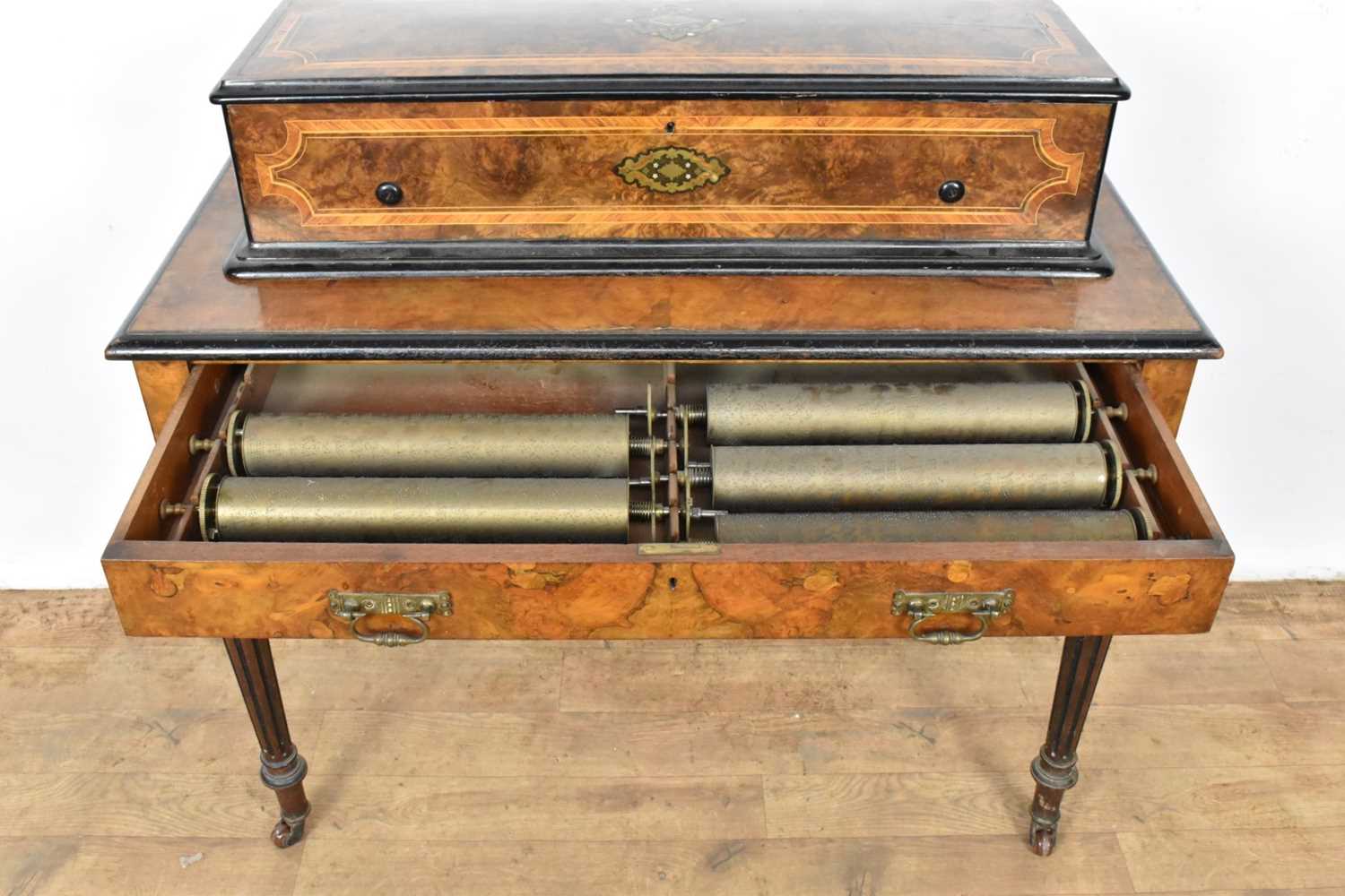 Fine quality 19th century interchangeable music box by Pallard and Vaucher et Fils - Bild 12 aus 28