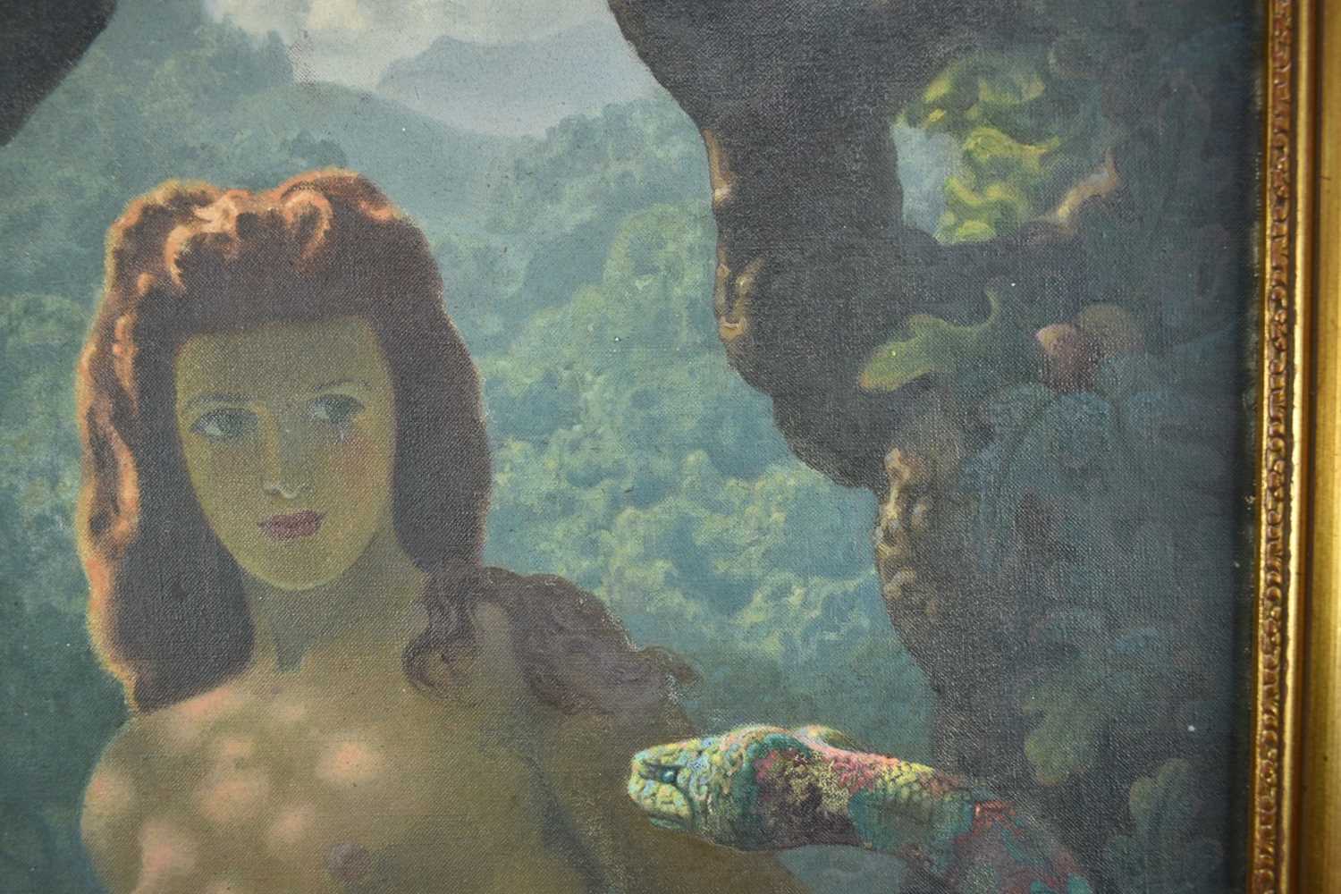 *Ernest Wallcousins (1883-1976) oil on canvas - Fantasy, titled to artist's label verso - Image 7 of 18