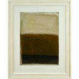 Roy Turner Durrant (1925-1998) mixed media - Abstract, signed and dated '68, 57cm x 42cm, in glazed