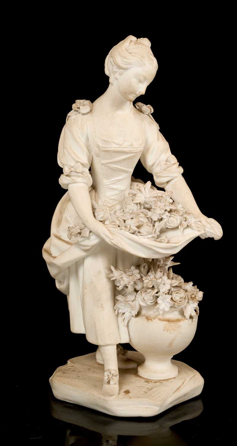 18th century Sèvres biscuit figure