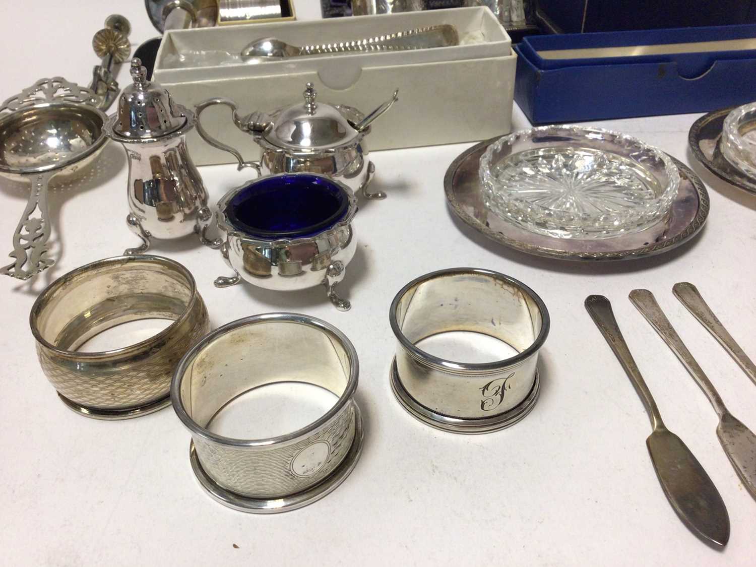 Selection of miscellaneous 20th century silver - Image 3 of 6