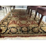 Turkish design machined carpet with heavy pile a