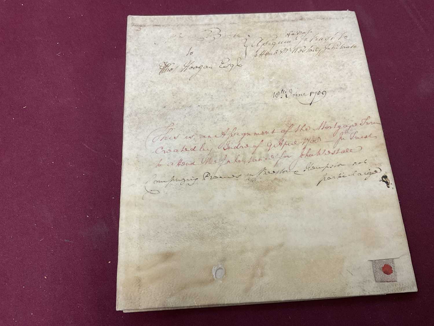 Large collection of indentures on vellum and paper, 17th century and later - Image 25 of 77