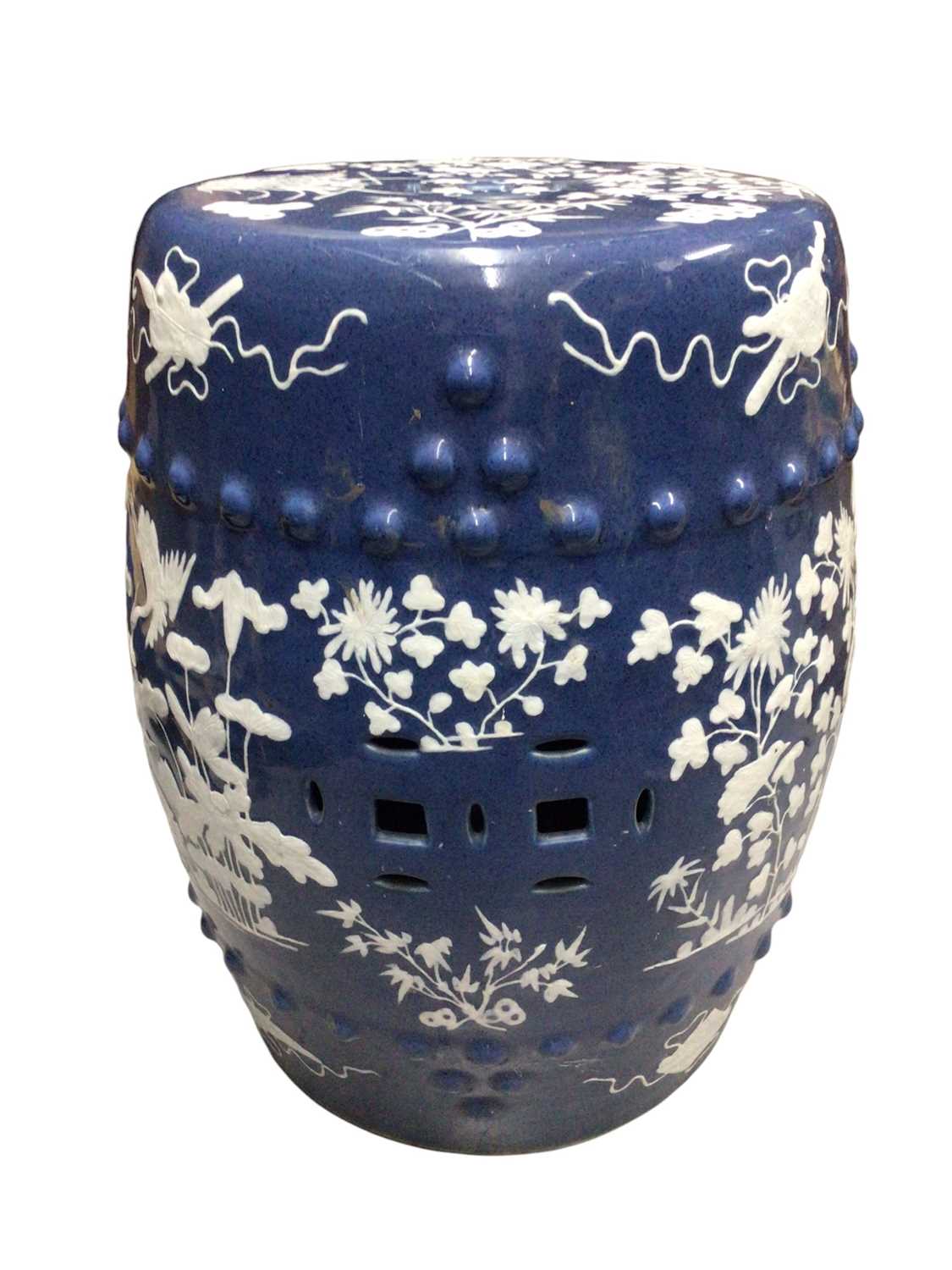 Chinese ceramic garden seat - Image 2 of 3