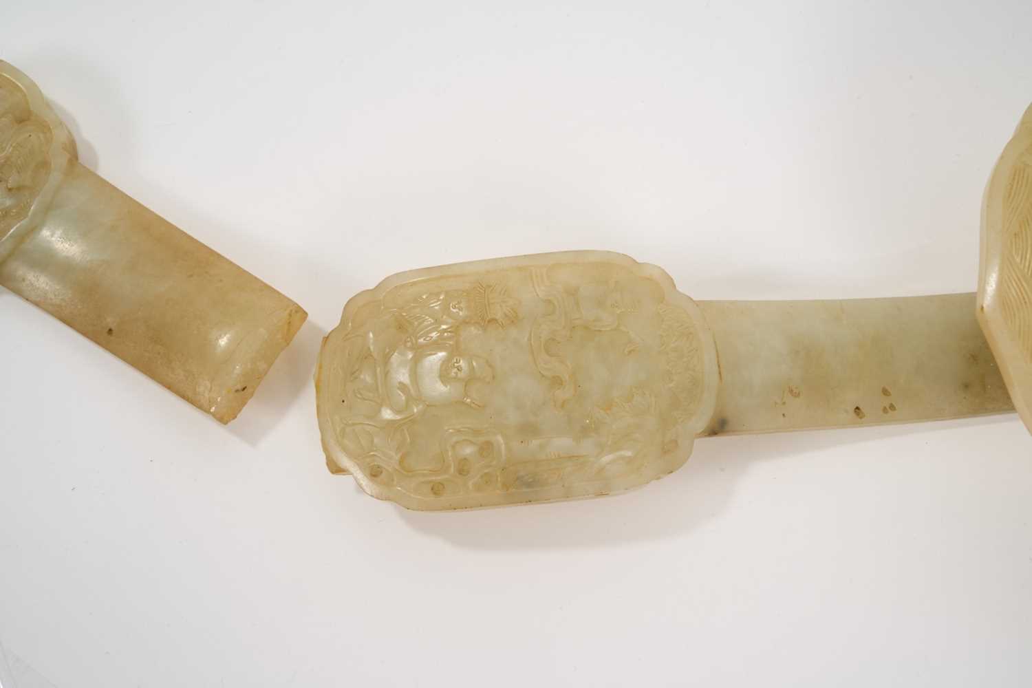 Fine quality Chinese jade ruyi scepter - Image 5 of 21