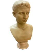 Composition bust of a young Caesar