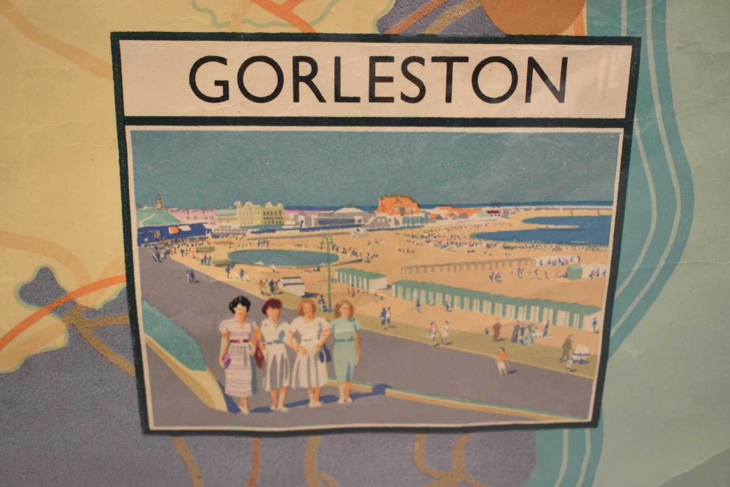 Lance Cattermole (1898-1992) vintage travel poster for Norfolk "Britains Finest County", published b - Image 13 of 19
