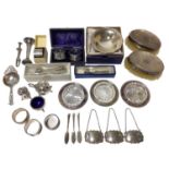 Selection of miscellaneous 20th century silver