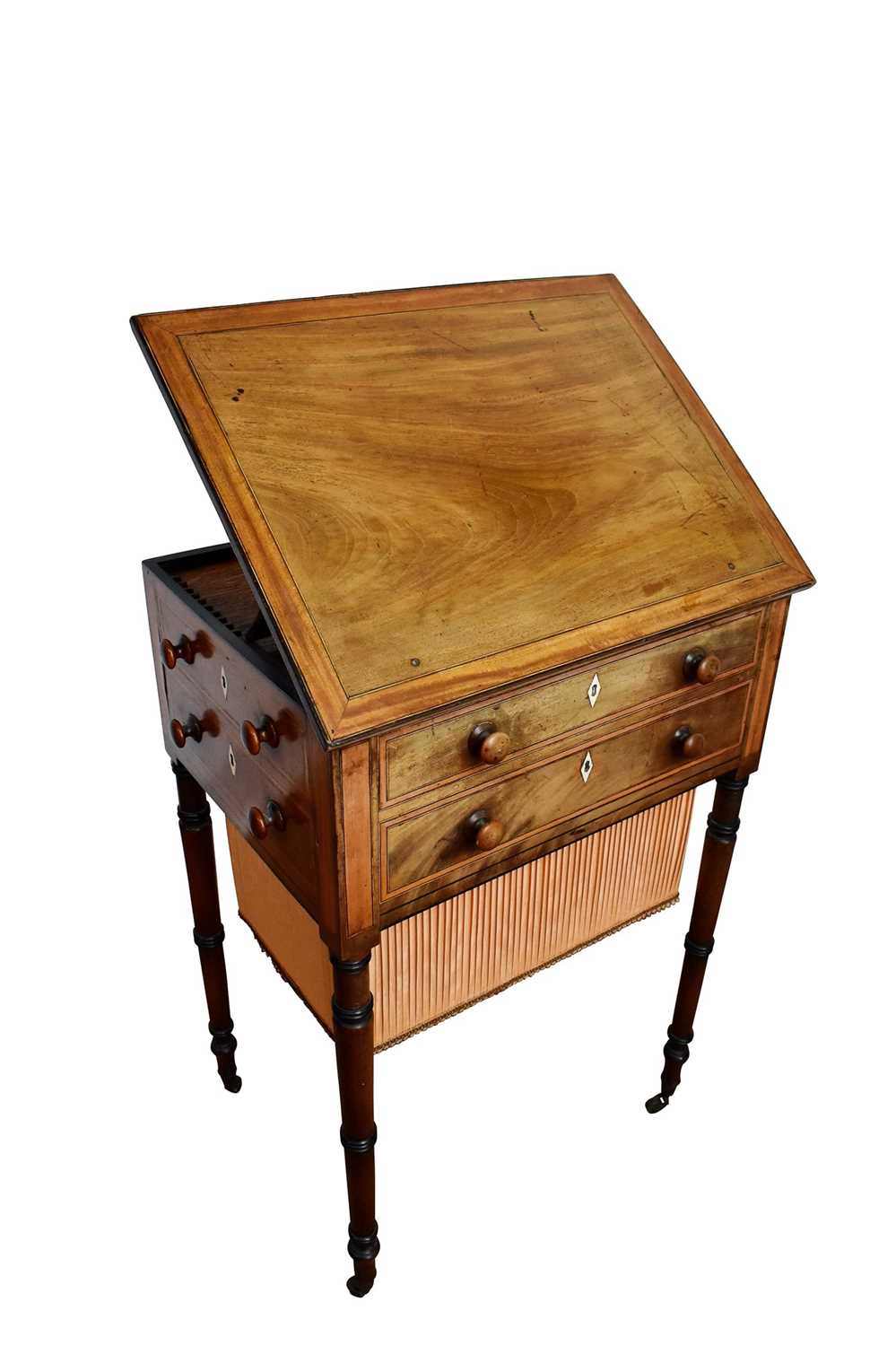 Regency mahogany work table