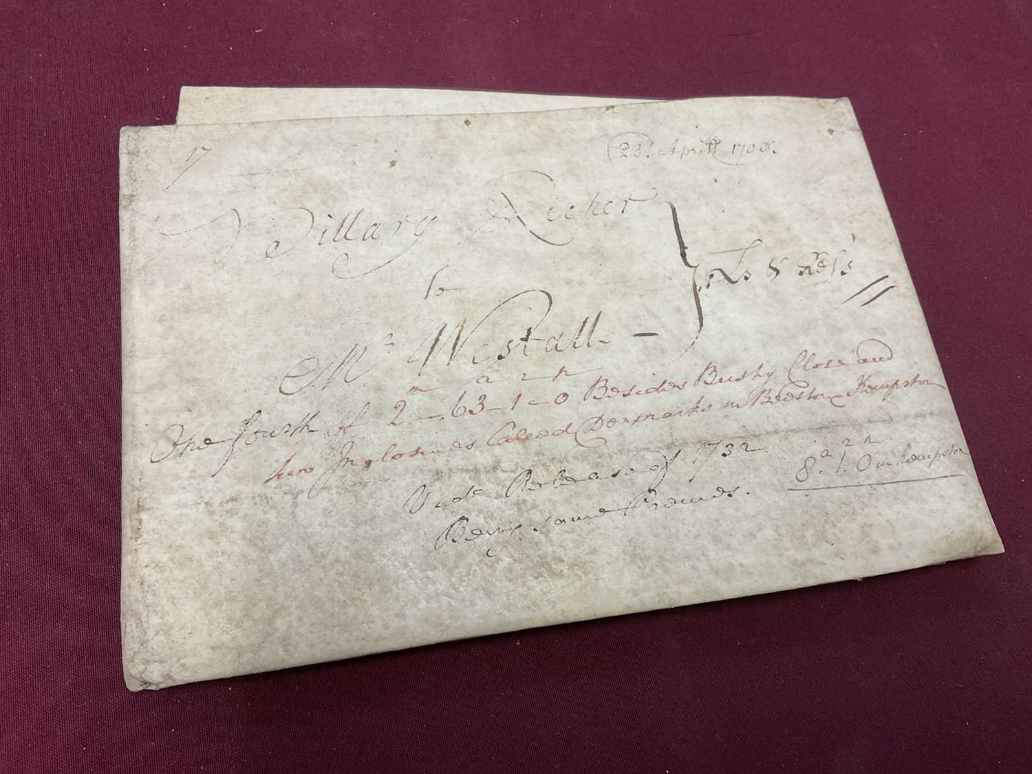 Large collection of indentures on vellum and paper, 17th century and later - Image 30 of 77