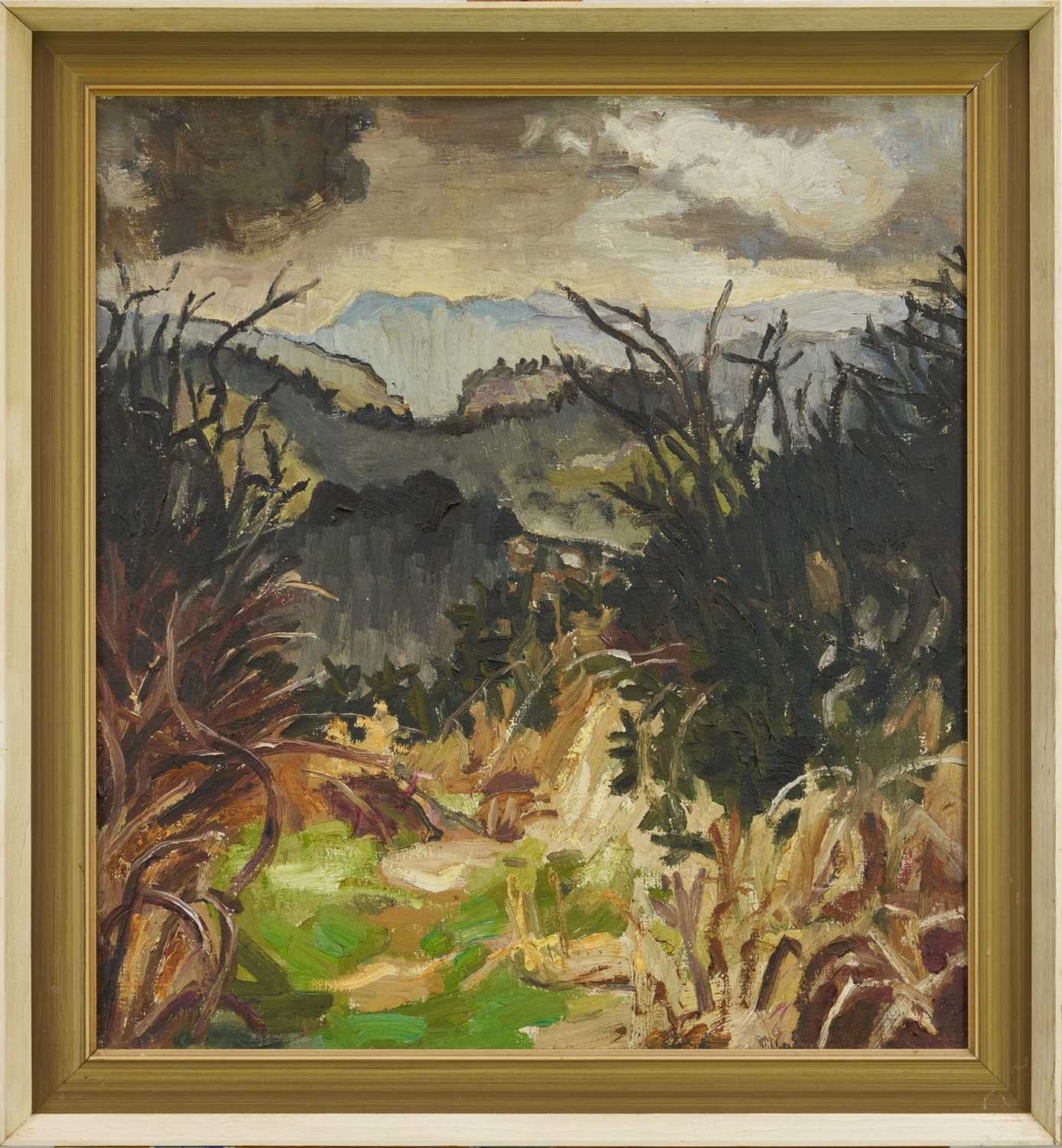 *Lucy Harwood (1893-1972) oil on canvas - Extensive Landscape