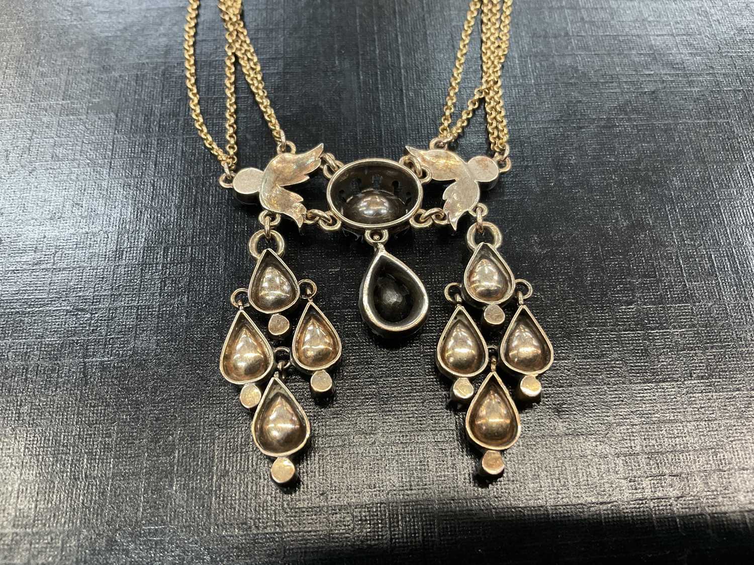 Georgian diamond necklace - Image 4 of 4