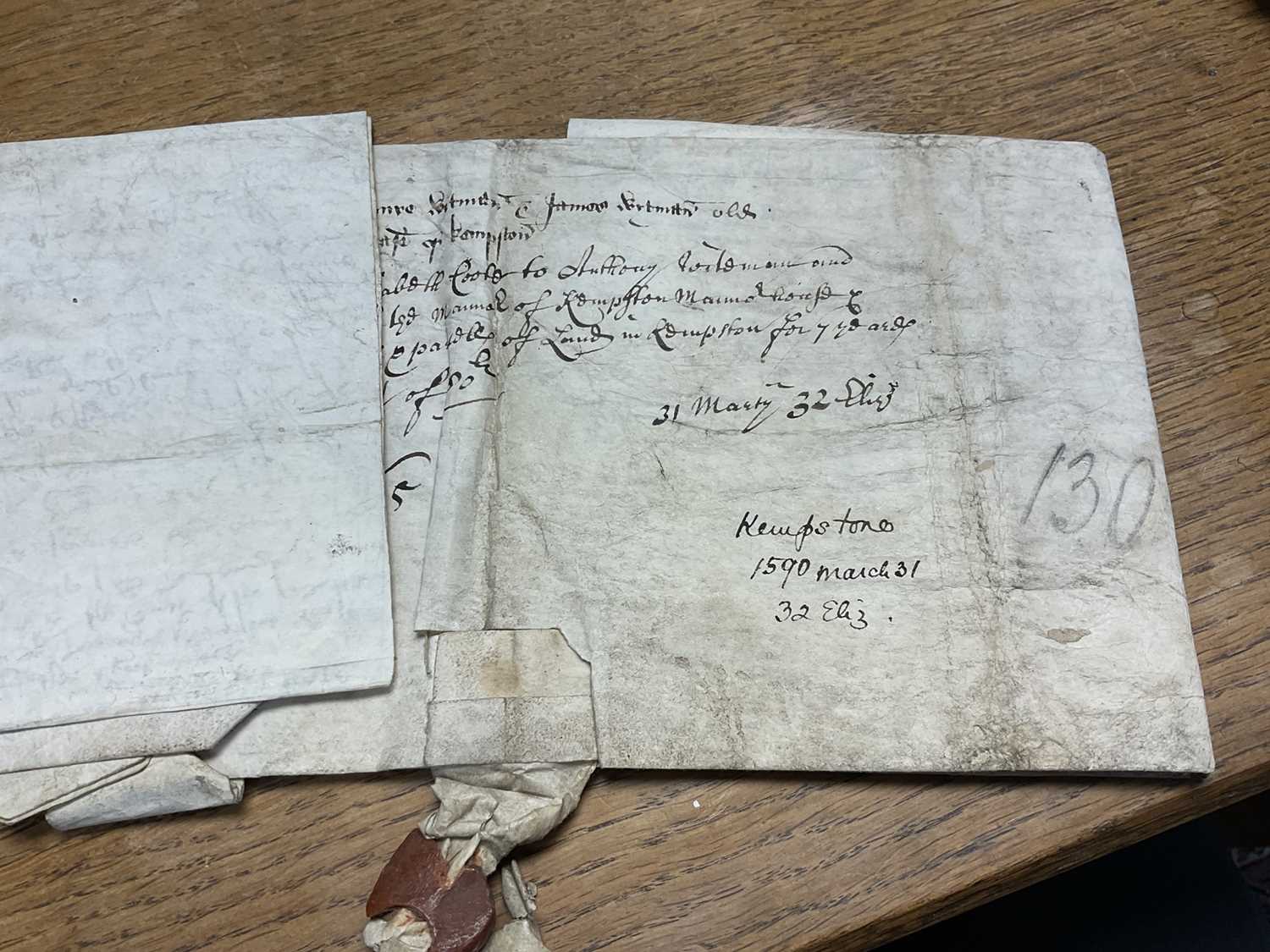 Of Norfolk interest: Good collection of early indentures on vellum and paper - Image 37 of 58