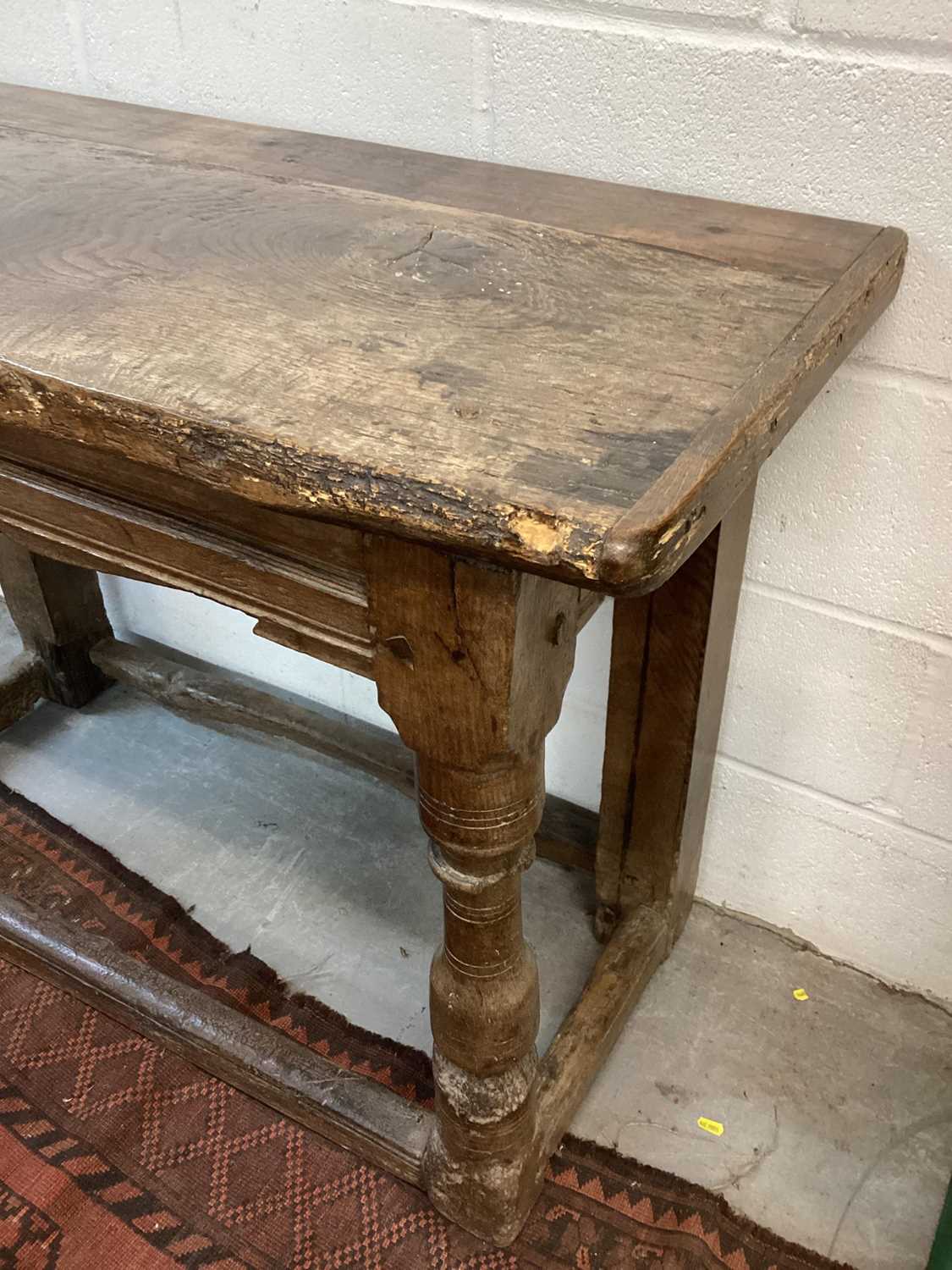 English Tudor side table - Image 4 of 9