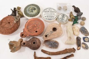 Collection of antiquities and curios